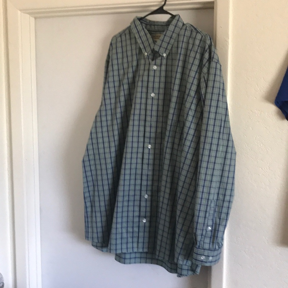 wrinkle fighter dress shirt